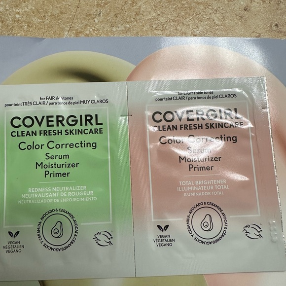 Covergirl sample for Colour correcting Serum Primer Moisturizer - Picture 3 of 5
